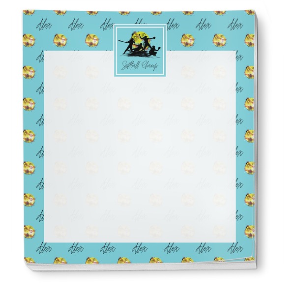Softball Notepad - Apvl