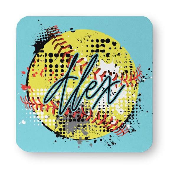 Softball Paper Coasters - Approval