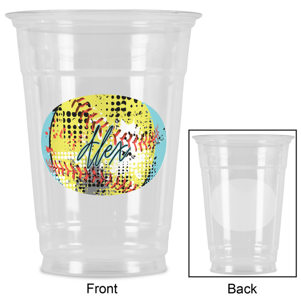 Softball Party Cups - 16oz - Approval