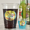 Softball Party Cups - 16oz - In Context