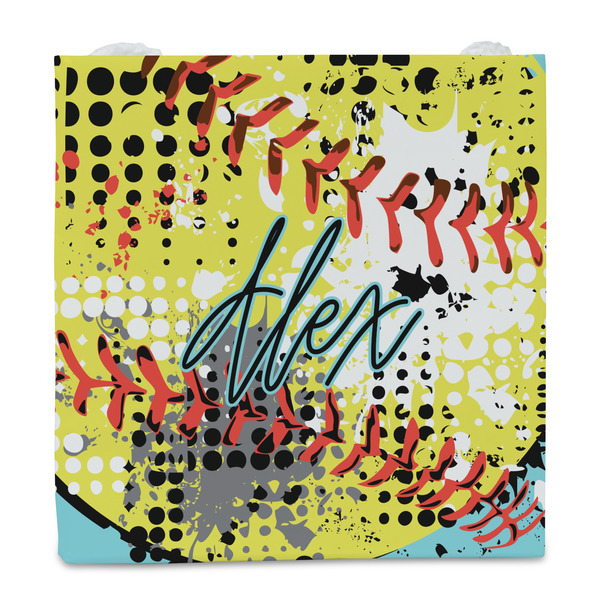 Softball Party Favor Gift Bag - Matte - Front