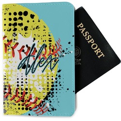 Softball Passport Holder - Fabric (Personalized)