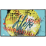 Softball Door Mat - 60"x36" (Personalized)