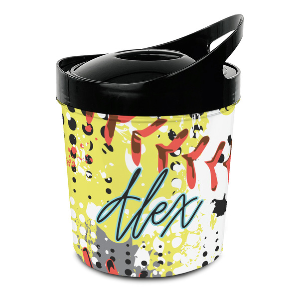 Custom Softball Plastic Ice Bucket (Personalized)