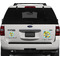 Softball Personalized Square Car Magnets on Ford Explorer