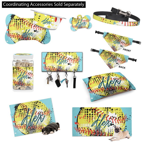 Softball Customized Pet Accessories