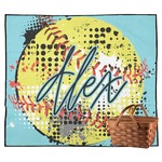 Softball Outdoor Picnic Blanket (Personalized)