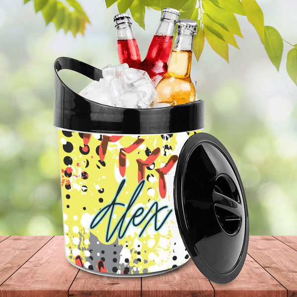 Softball Plastic Ice Bucket - LIFESTYLE