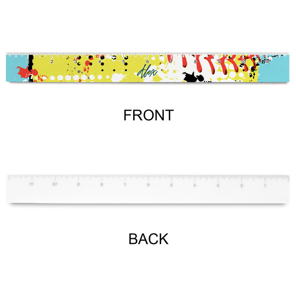 Softball Plastic Ruler - 12" - APPROVAL