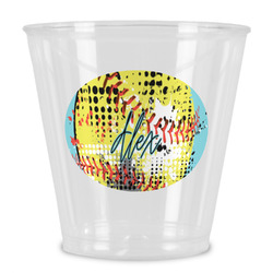 Softball Plastic Shot Glass (Personalized)