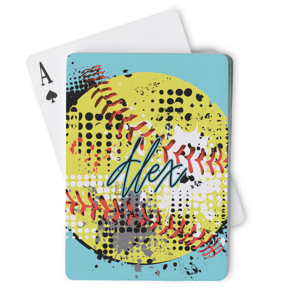 Custom Softball Playing Cards (Personalized)