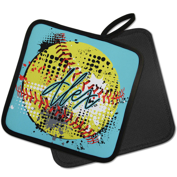 Softball Pot Holders - PARENT MAIN
