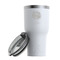 Softball RTIC Tumbler -  White (with Lid)