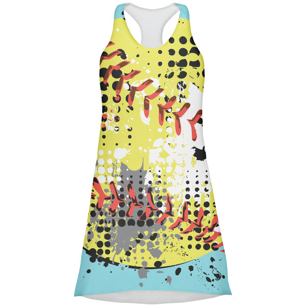 Custom Softball Racerback Dress - Large