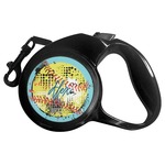 Softball Retractable Dog Leash - Medium (Personalized)