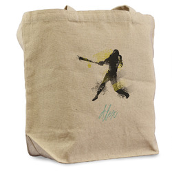 Softball Reusable Cotton Grocery Bag - Single (Personalized)