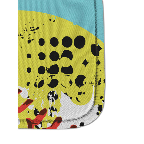 Softball Sanitizer Holder Keychain - Detail