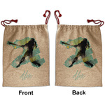 Softball Santa Sack - Front & Back (Personalized)