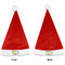 Softball Santa Hats - Front and Back (Double Sided Print) APPROVAL