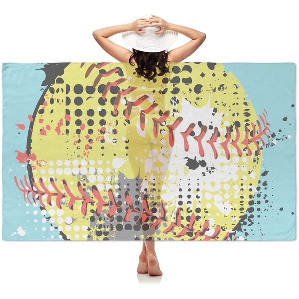 Custom Softball Sheer Sarong