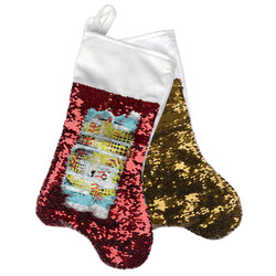 Softball Reversible Sequin Stocking (Personalized)