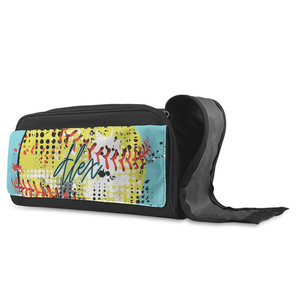 Softball Shoe Bags - ANGLE (Open)