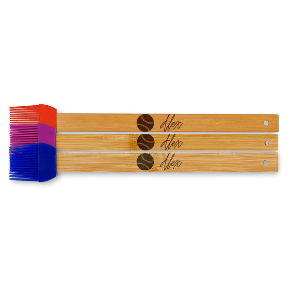 Custom Softball Silicone Brush (Personalized)