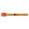 Softball Silicone Brush-  Red - FRONT