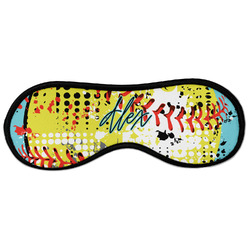 Softball Sleeping Eye Masks - Large (Personalized)
