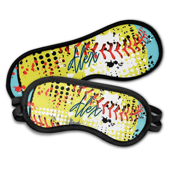 Softball Sleeping Eye Masks - PARENT