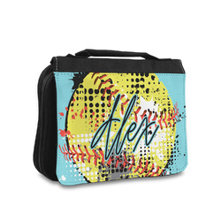 Softball Toiletry Bag - Small (Personalized)