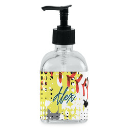 Softball Glass Soap & Lotion Bottle - Single Bottle (Personalized)