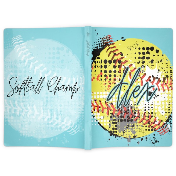 Softball Soft Cover Journal - Apvl