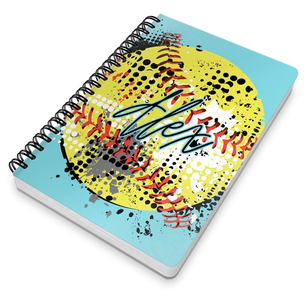 Softball Spiral Journal 7 x 10 - Main