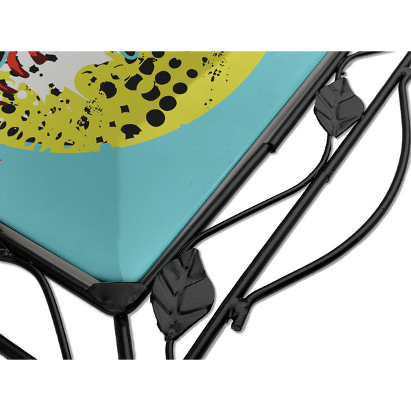 Softball Square Trivet - Detail