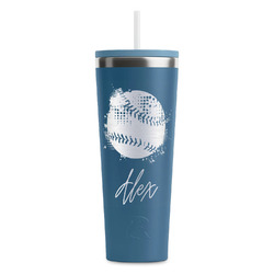Softball RTIC Everyday Tumbler with Straw - 28oz (Personalized)