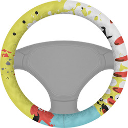 Softball Steering Wheel Cover (Personalized)
