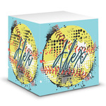 Softball Sticky Note Cube (Personalized)
