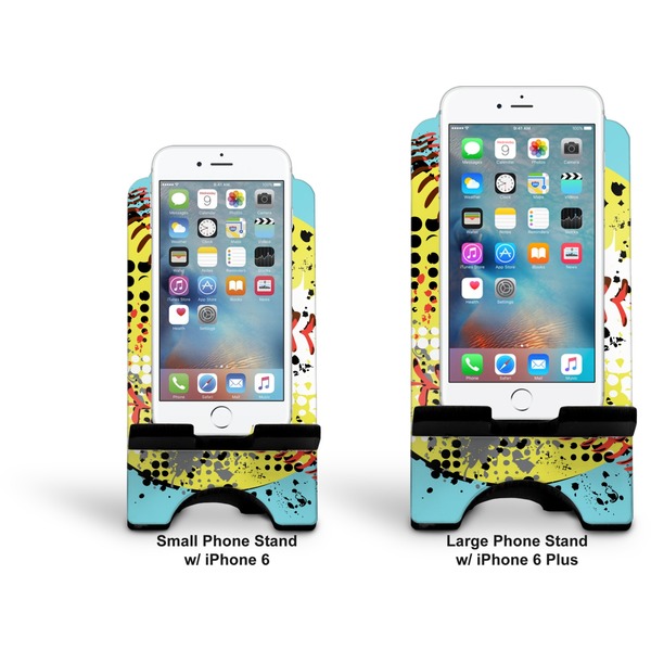 Softball Stylized Phone Stand - Comparison
