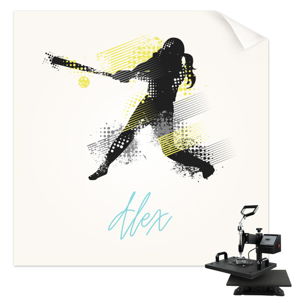 Custom Softball Sublimation Transfer - Baby / Toddler (Personalized)