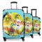 Softball 3 Piece Luggage Set - 20" Carry On, 24" Medium Checked, 28" Large Checked (Personalized)