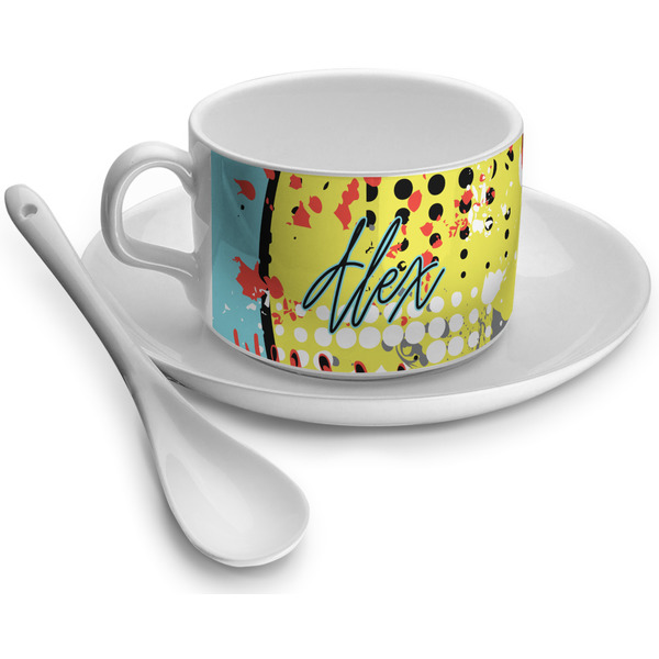 Custom Softball Tea Cup - Single (Personalized)