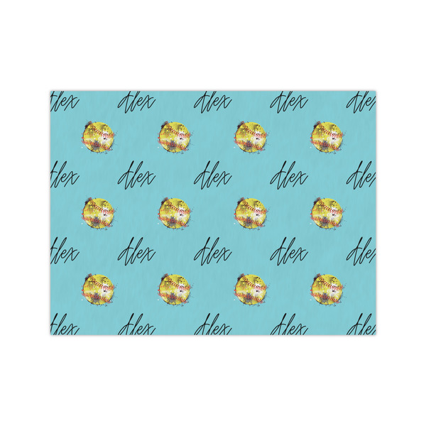 Custom Softball Tissue Paper Sheets - Medium - Lightweight (Personalized)