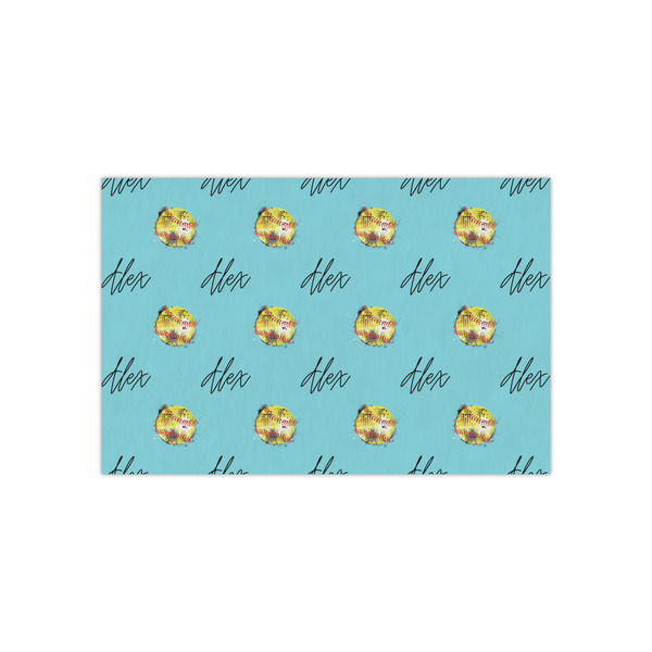 Custom Softball Tissue Paper Sheets - Small - Lightweight (Personalized)