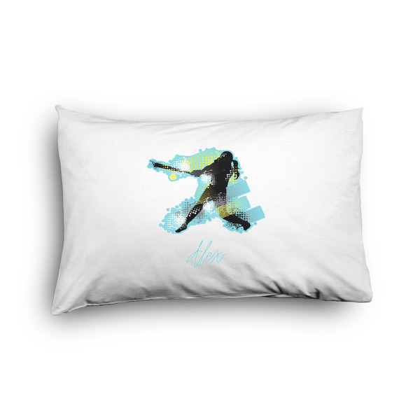 Custom Softball Pillow Case - Toddler - Graphic (Personalized)