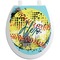 Softball Toilet Seat Decal (Personalized)