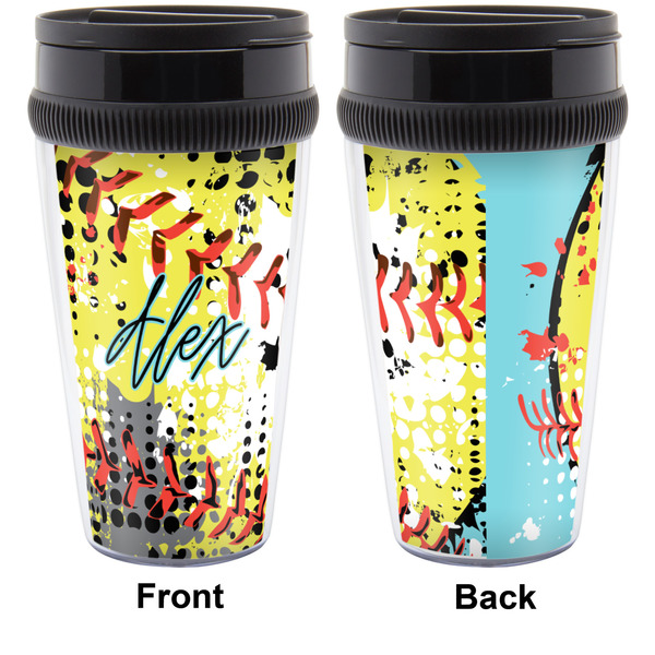 Softball Travel Mug Approval (Personalized)