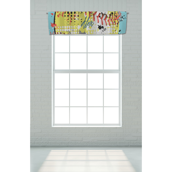 Softball Valance - On window