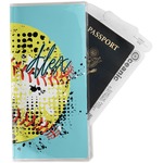 Softball Travel Document Holder