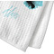 Softball Waffle Weave Towel - Closeup of Material Image